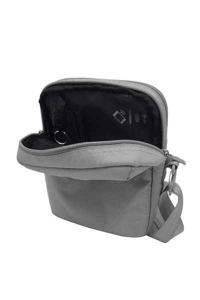Roco Shoulder Bag – Sleek Grey Everyday Carry