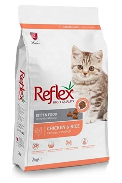 Reflex KİTTEN TAVUKLU YAVRU KEDİ MAMASI 2KG 1 ADET