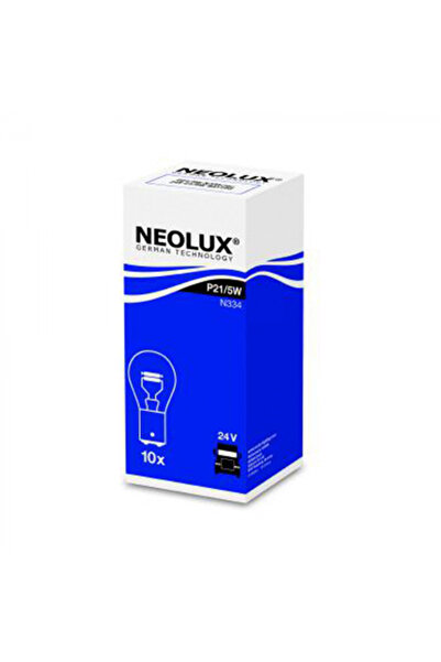 NEOLUX Set 10 buc Bec Stop Frana 24V P21/5W Bay15D
