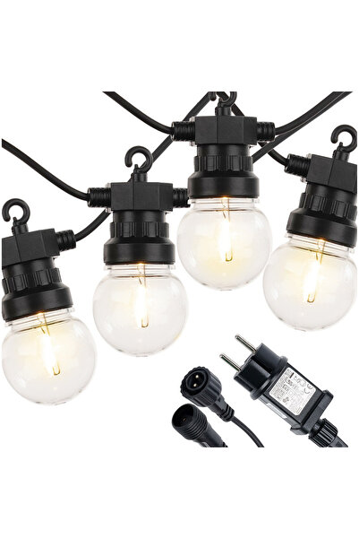 shumee Ghirlandă de grădină cu LED-uri 9,5m, 20 buc.