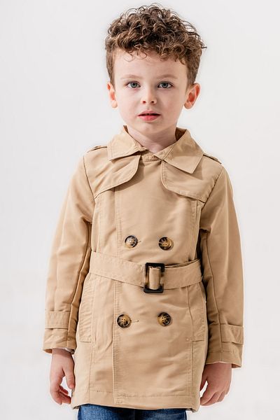 Verscon Girls & Boys Belted Trench Coat 3 - 8 Years