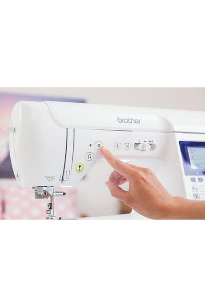 Brother Innov-Is F410 Computerized Sewing Machine, 100 Stitches (White)