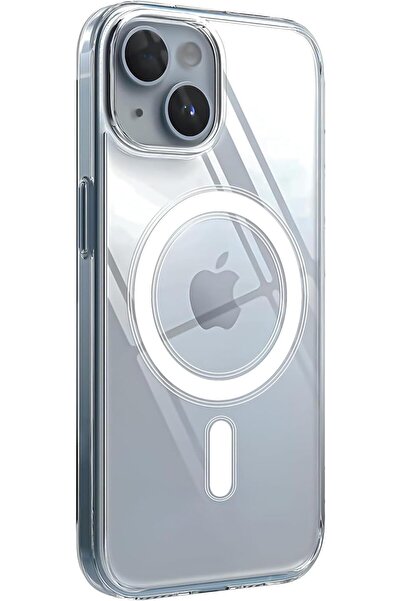 Hype Store iPhone 13 için Magsafe ile Uyumlu Şeffaf Kılıf Kristal Berraklığın...