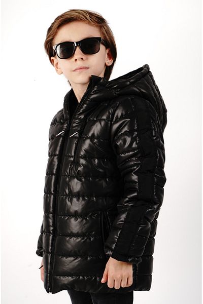 DUBLİNO KİDS Boy's Hooded Coat Waterproof and Windproof Fur Inside
