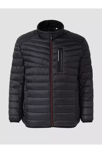 s.Oliver Big Sizes Men's jacket, without hood with slant pockets and Regular fit
