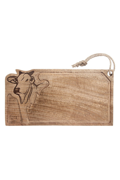 shumee Mango wooden cutting and serving board 45x22 cm