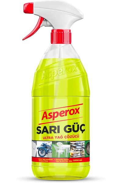 Hepta Collection Asperox Sarı Güç Yağ Çözücü Sprey 1000 ml