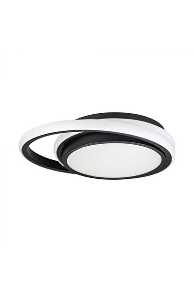 V-TAC Lampă de tavan LED 6920-VT, rotundă, 38W, 4050lm, lumină neutră, IP20, neagră,