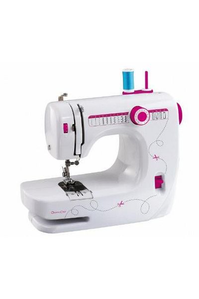 DomoClip Sewing Machine DOM343, 14 Programs (White-Pink)