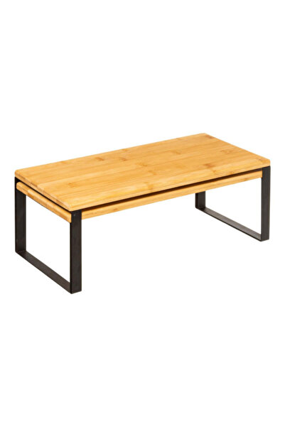 Five Simply Smart 2-Piece Nera Nesting Bamboo Kitchen Shelves