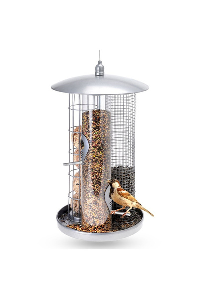IPAE PROGARDEN Triple metal fat ball bird feeder 36.5 cm