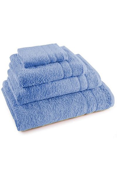 divendi-ro Set of 12 100% Cotton towels size 50 x 100 cm Color Blue Premium quality HEIMTEX Germany