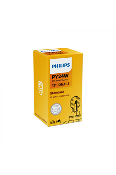 Philips Bec de semnalizare 12V PY24W Hiper Vision