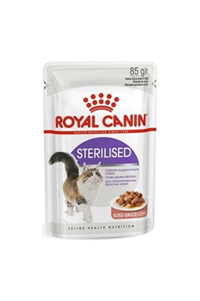 Royal Canin Sterilised Soslu Kısırlaştırılmış Kedi Konservesi 85 gr
