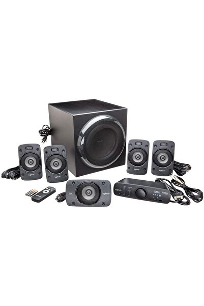 Genel Markalar Z906 5.1 Surround Ses Hoparlör Sistemi, Çoklu Giriş, THX Sertifikalı, 1000 W Dolby Digit...