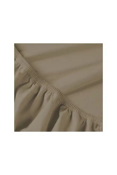 Billerbeck Jersey bed sheet with elastic, Billerbeck, Rebeka, cappuccino