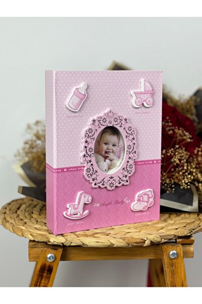 Hype Store Rabsev 10x15cm 200 Fotoğraf Kapasiteli Lüks Çerçeveli Bebek Fotoğr...