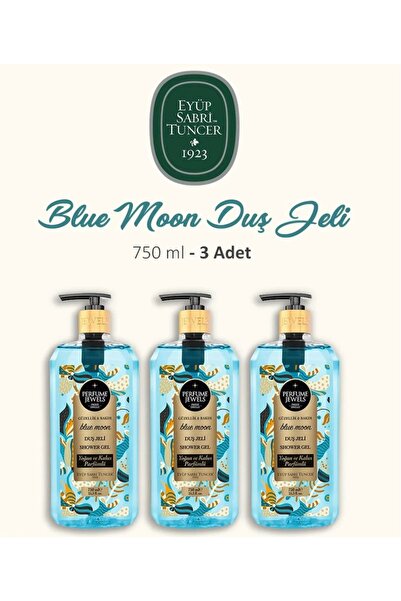 Eyüp Sabri Tuncer EYÜP SABRİ TUNCER BLUE MOON DUŞ JELİ 750 ML X 3 ADET