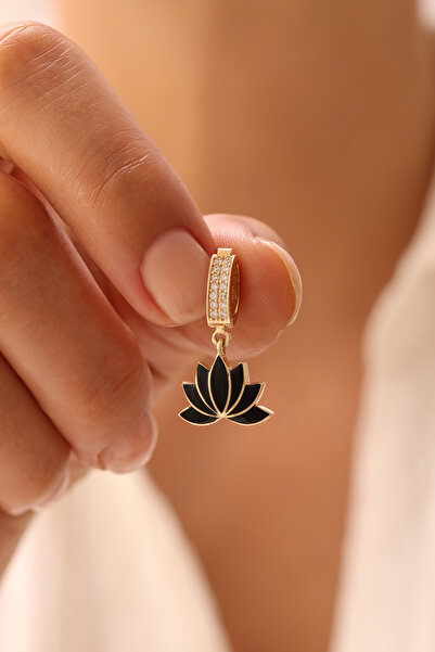 YAVUZ KUYUMCULUK 14 Ayar Altın Forse Zincir Lotus Kolye