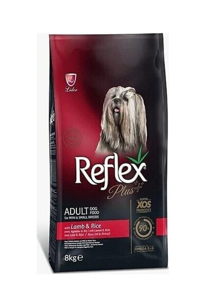 Reflex Plus Kuzu Etli Küçük Irk Köpek Maması 8 kg