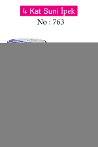 PRATİKOBA Embroidered 4 Layers Rayon Yarn Needlepoint Needlepoint Beading Floss Crochet Embroidery No:763