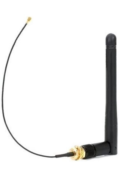 Genel Markalar 2.4Ghz 3dBi Wifi Anten Seti Esp8266 Sma Ufl Soket 900Mhz 1800Mhz 2400Ghz RF Esp-07 Esp32 Gsm Wifi Si