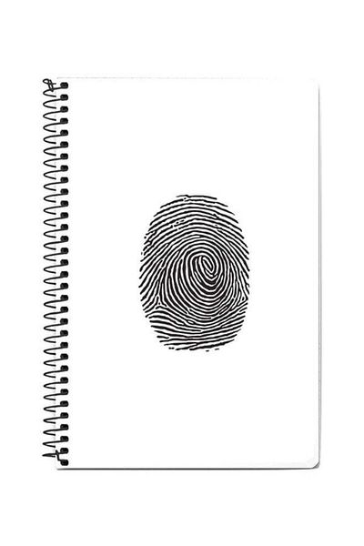 Stylizedd A5 Spiral Notebook White