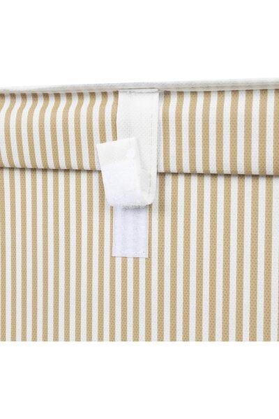 Genel Markalar Pazar Kapısı Çok Amaçlı Düzenleyici Kapaklı Sandık Tipi Hurç Organizer (70 x 40 x 30, Kahver...