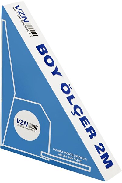 Hepta Collection VZN TS-H2 Duvara Monte Boy Ölçer 2 Metre Kapasite Hassas Ölçüm Kolay Kurulum Sağlık ve Eğitim...