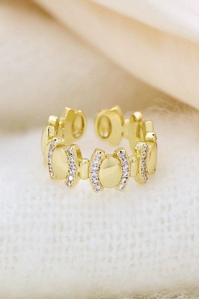 New Obsessions Almond Model Brass Ring