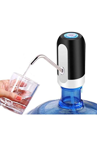 Genel Markalar Yeni Nesil USB Type-C Şarjlı Damacana Su Pompası, Otomatik İçm...
