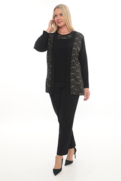 AfifeCOLLECTİON Costum Mamă Dublu Interior-Exterior Costum Mamă Rochie de Seară de Mireasă SILVERY