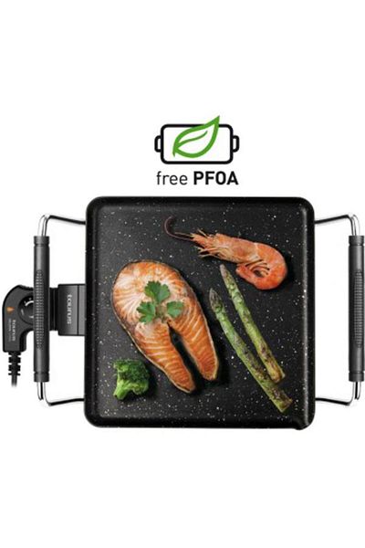 Taurus Plita electrica Galexia Stone, 1500 W, Negru