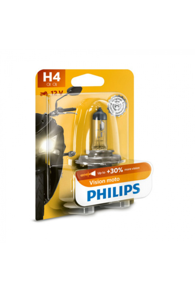 Philips Bec Moto H4 Vision 12V 60/55W (Blister)