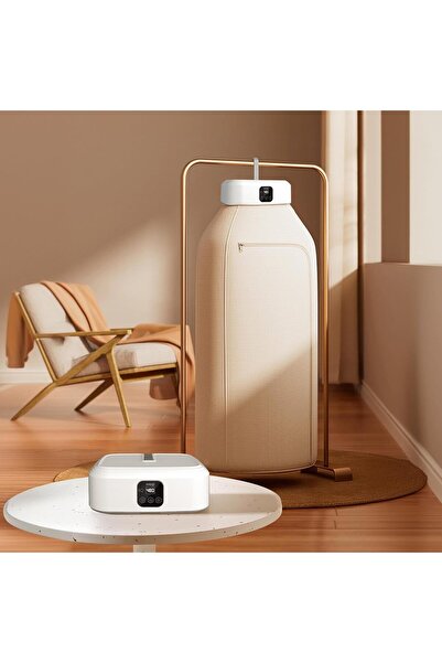 Genel Markalar UV100X Yeni Nesil Uv Işıklı Taşınabilir Portatif Askılı Katlanabilir Çamaşır Kurutma Makinesi