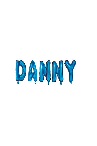 SDX Market Danny Name Balloon Set, Blue, 40Cm