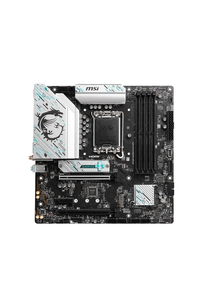 MSI B760M GAMING PLUS WIFI 6800MHz(OC) DDR5 Soket 1700 M.2 HDMI DP mATX Anakart
