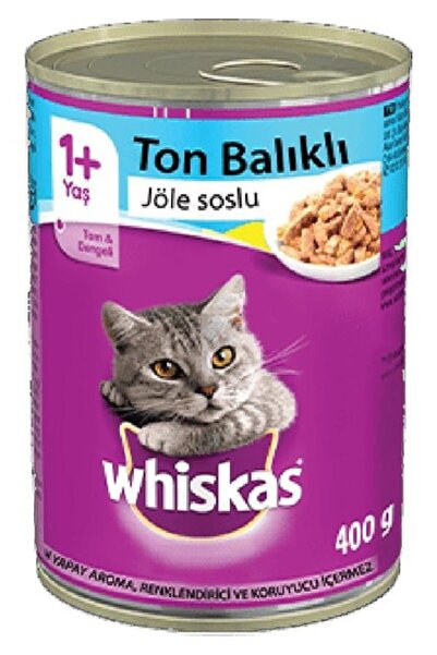 Whiskas Ton Balıklı Konserve Mama 400 gr -5945