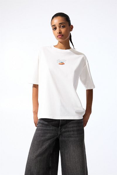 Pull & Bear STWD croissant T-shirt
