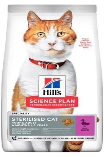 Hill's Sp Duck Sterilized Adult Cat Food 1.5kg