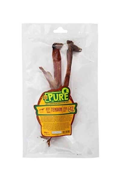 Delibon Kurutulmuş Çubuk Dana Tendon Köpek Ödül Maması 100 Gr