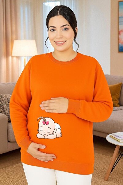 DM DOLCE MORE Printed Maternity Sweatshirt