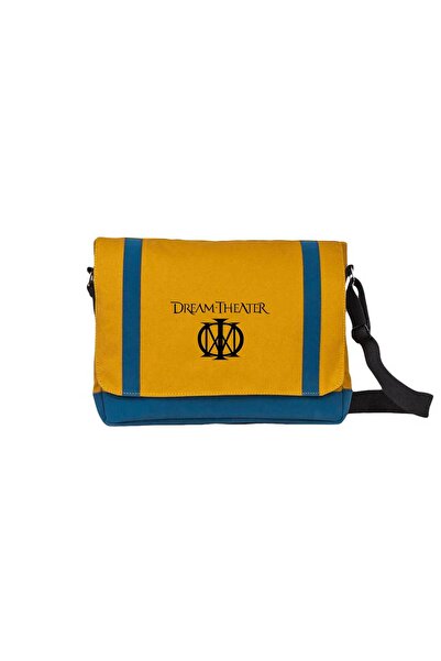 CrowsGate Dream Theater Logo Messenger Bag Yellow Color