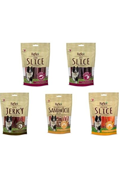 Reflex Köpek Ödülü Lezzet Paketi 3 (5 x 80 Gr) (V2)