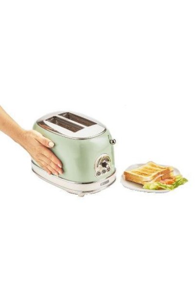 ARIETE Prăjitor de pâine 0155CR/GR, 810 W, 2 felii