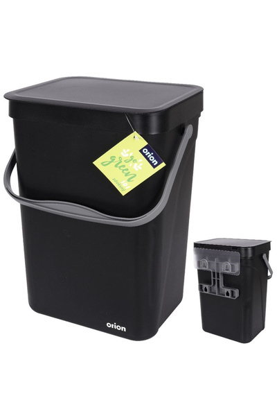 shumee Black hanging waste bin 10 l