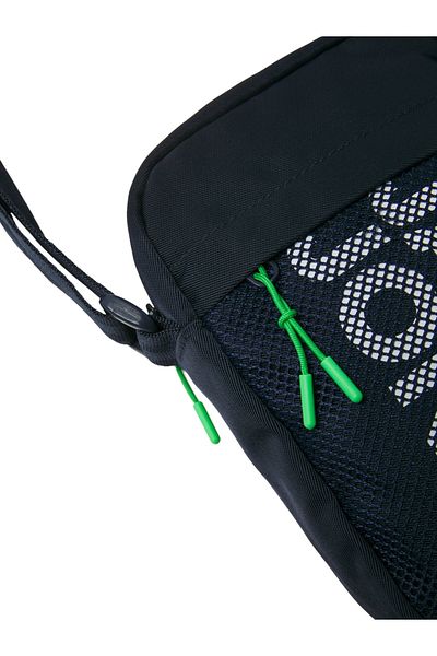 Jack & Jones Jack Jones Jacashford Mesh Crossbody Men's Black-Green Shoulder Bag 12233477-21