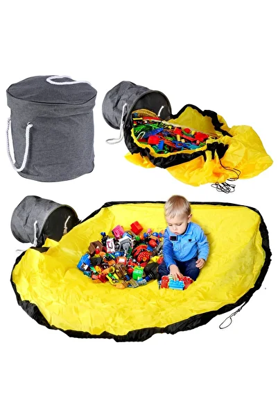 shumee Toy basket with play mat 30x29 cm