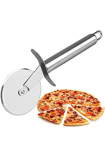 Generic عجلة تقطيع البيتزا، عجلة تقطيع بيتزا من الفولاذ المقاوم للصدأ عالي ال...