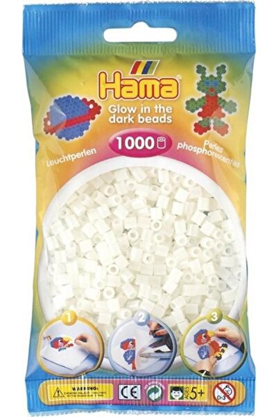 Hama Midi Boncuk 1000'lik - Karanlıkta Parlayan Yeşil